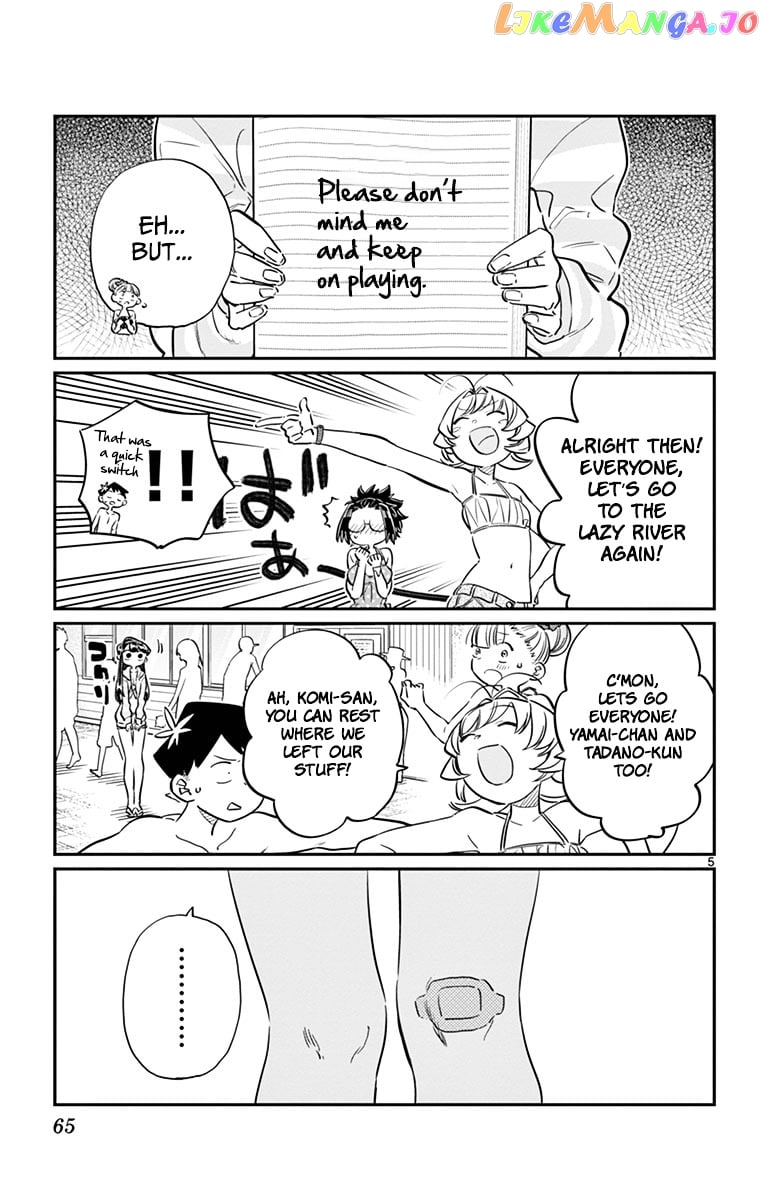 Komi-san wa Komyushou Desu chapter 40 - page 5