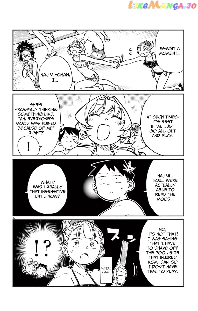 Komi-san wa Komyushou Desu chapter 40 - page 6