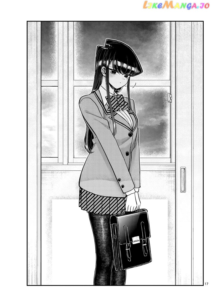 Komi-san wa Komyushou Desu chapter 299 - page 17