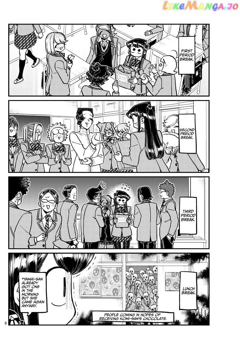 Komi-san wa Komyushou Desu chapter 299 - page 6