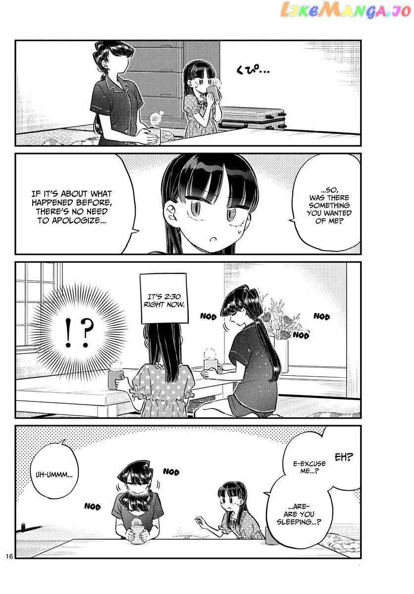 Komi-san wa Komyushou Desu chapter 168 - page 16