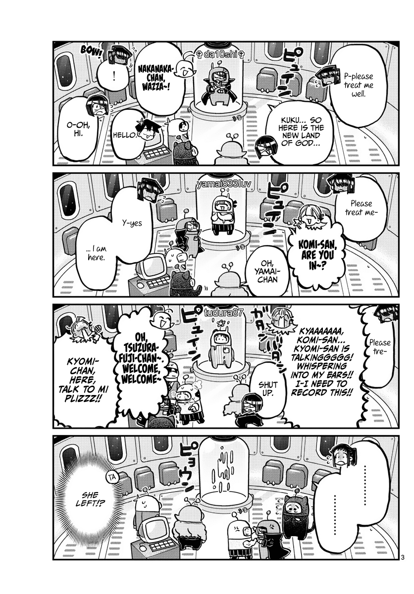 Komi-san wa Komyushou Desu chapter 352 - page 3