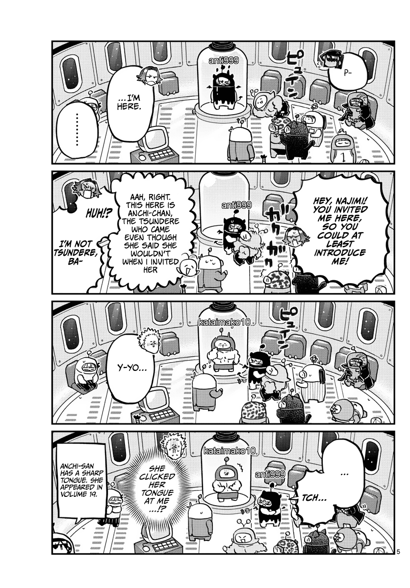 Komi-san wa Komyushou Desu chapter 352 - page 5