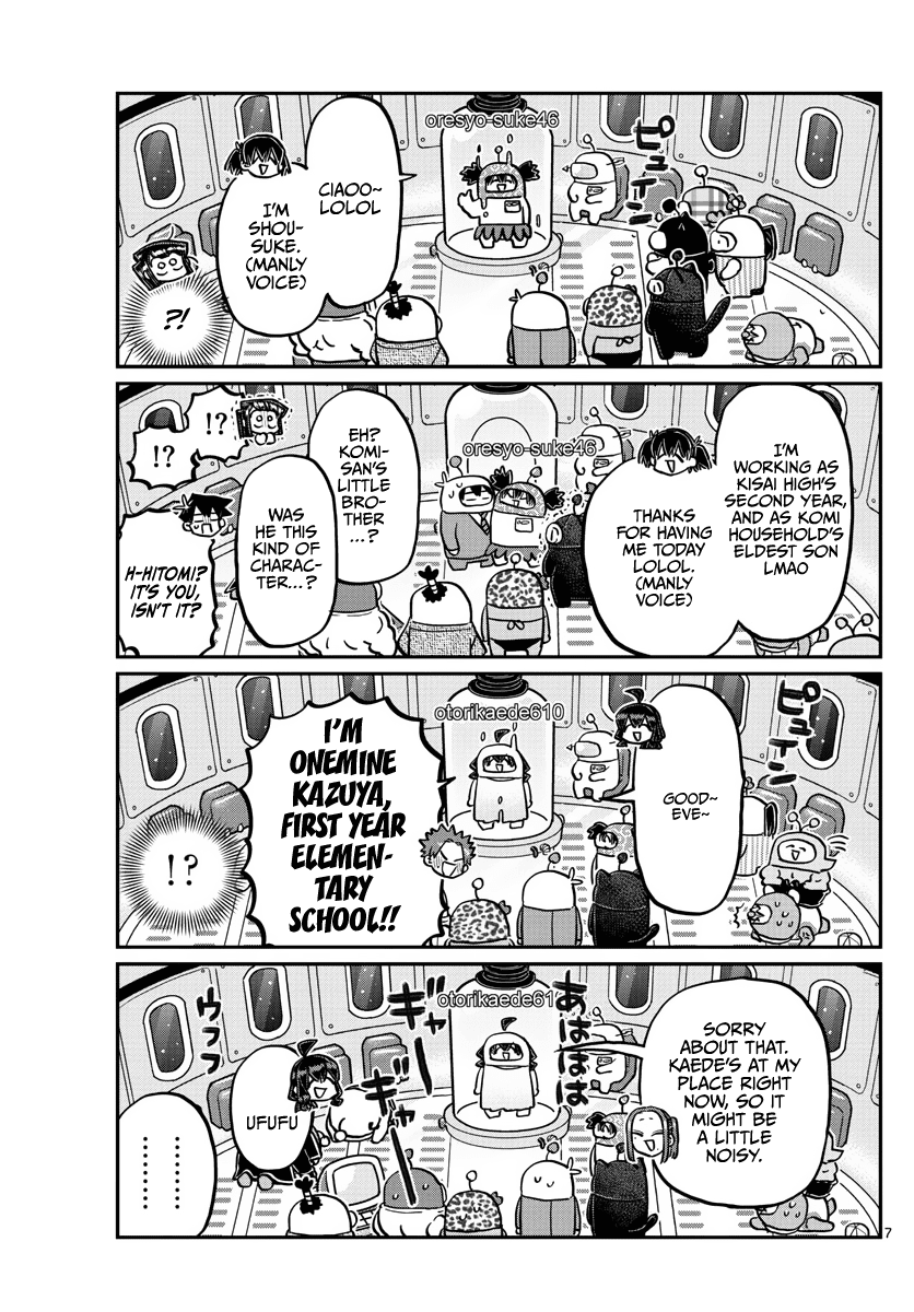 Komi-san wa Komyushou Desu chapter 352 - page 7