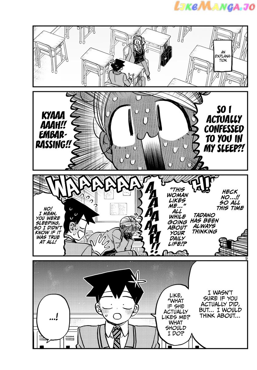 Komi-san wa Komyushou Desu chapter 300 - page 9