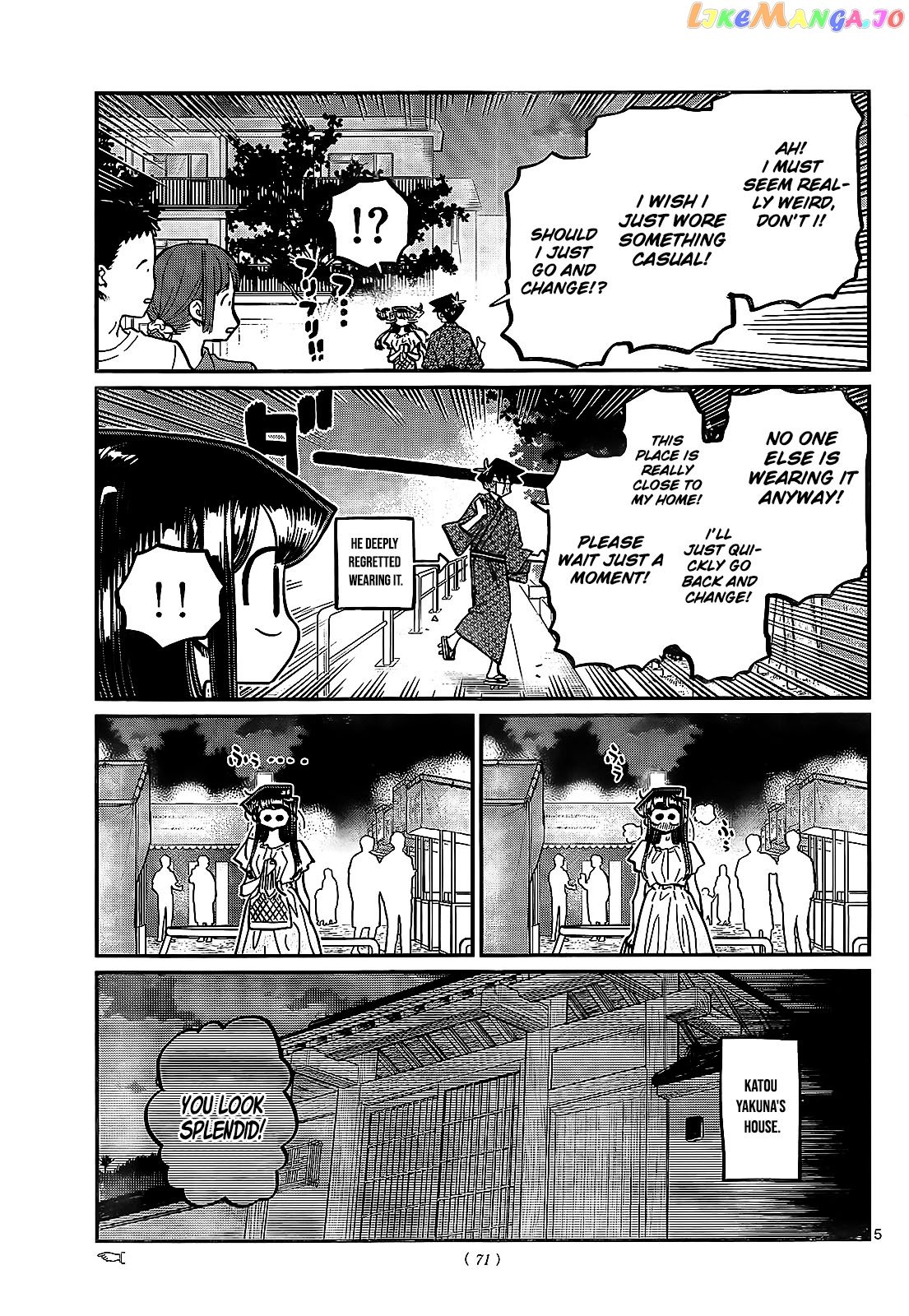 Komi-san wa Komyushou Desu chapter 411 - page 5