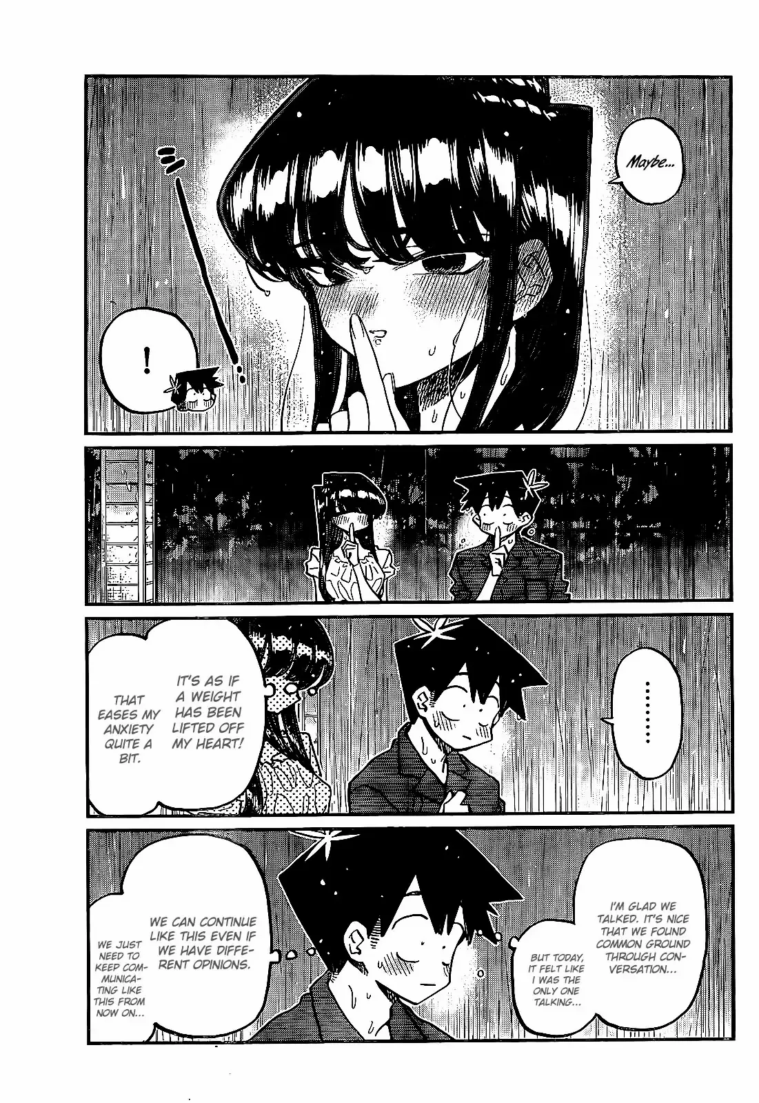 Komi-san wa Komyushou Desu chapter 412 - page 15