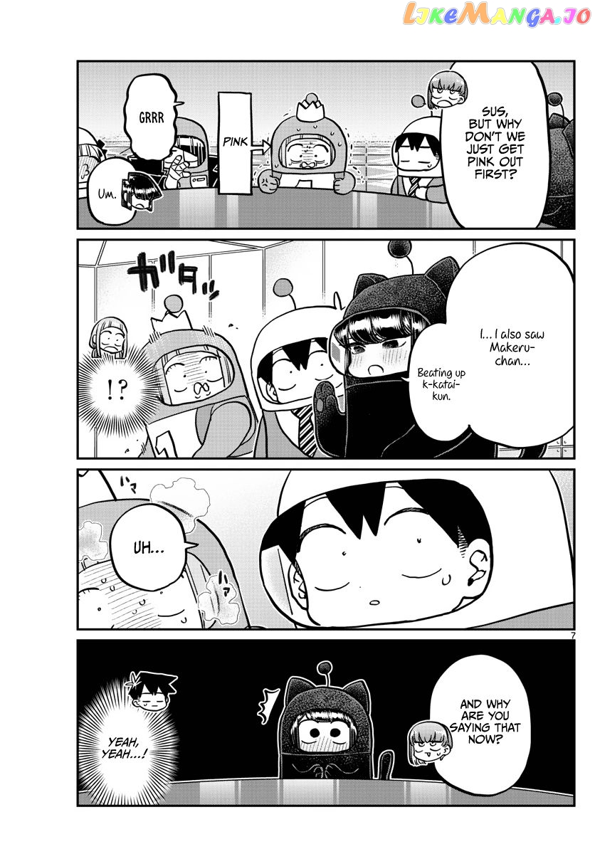 Komi-san wa Komyushou Desu chapter 354 - page 7