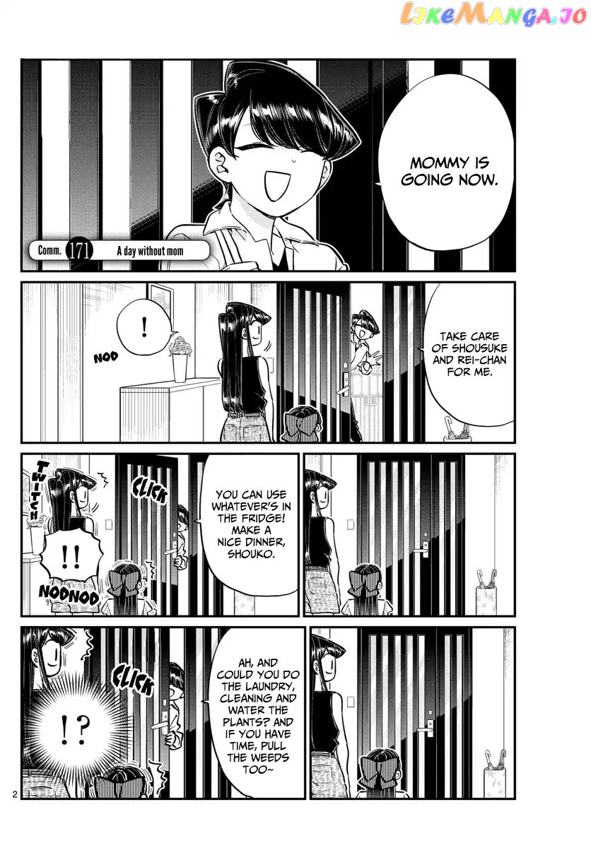 Komi-san wa Komyushou Desu chapter 171 - page 3