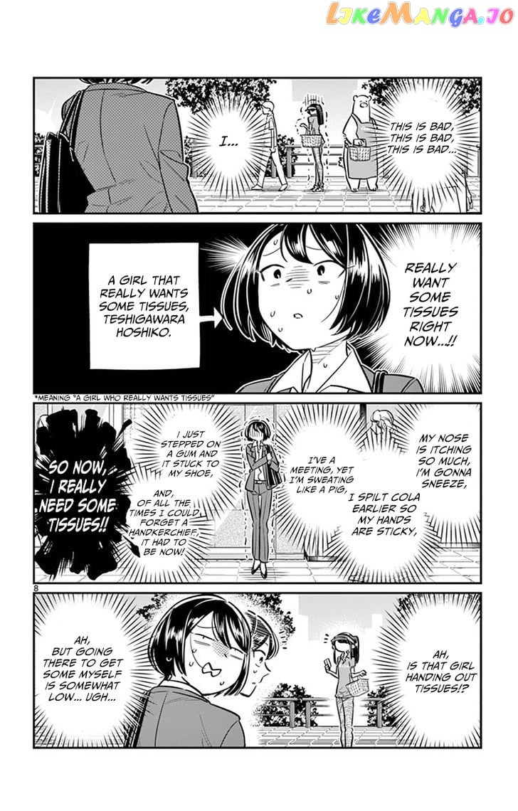 Komi-san wa Komyushou Desu chapter 43 - page 8