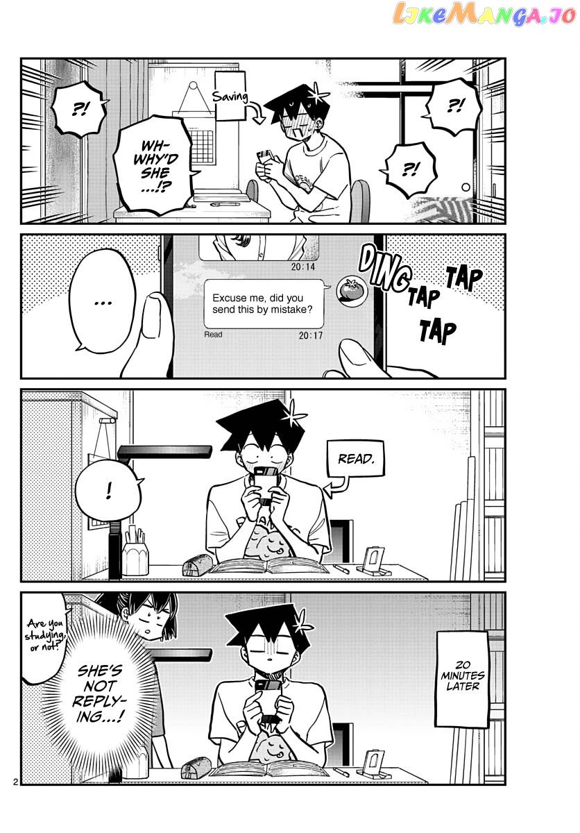 Komi-san wa Komyushou Desu chapter 355 - page 2