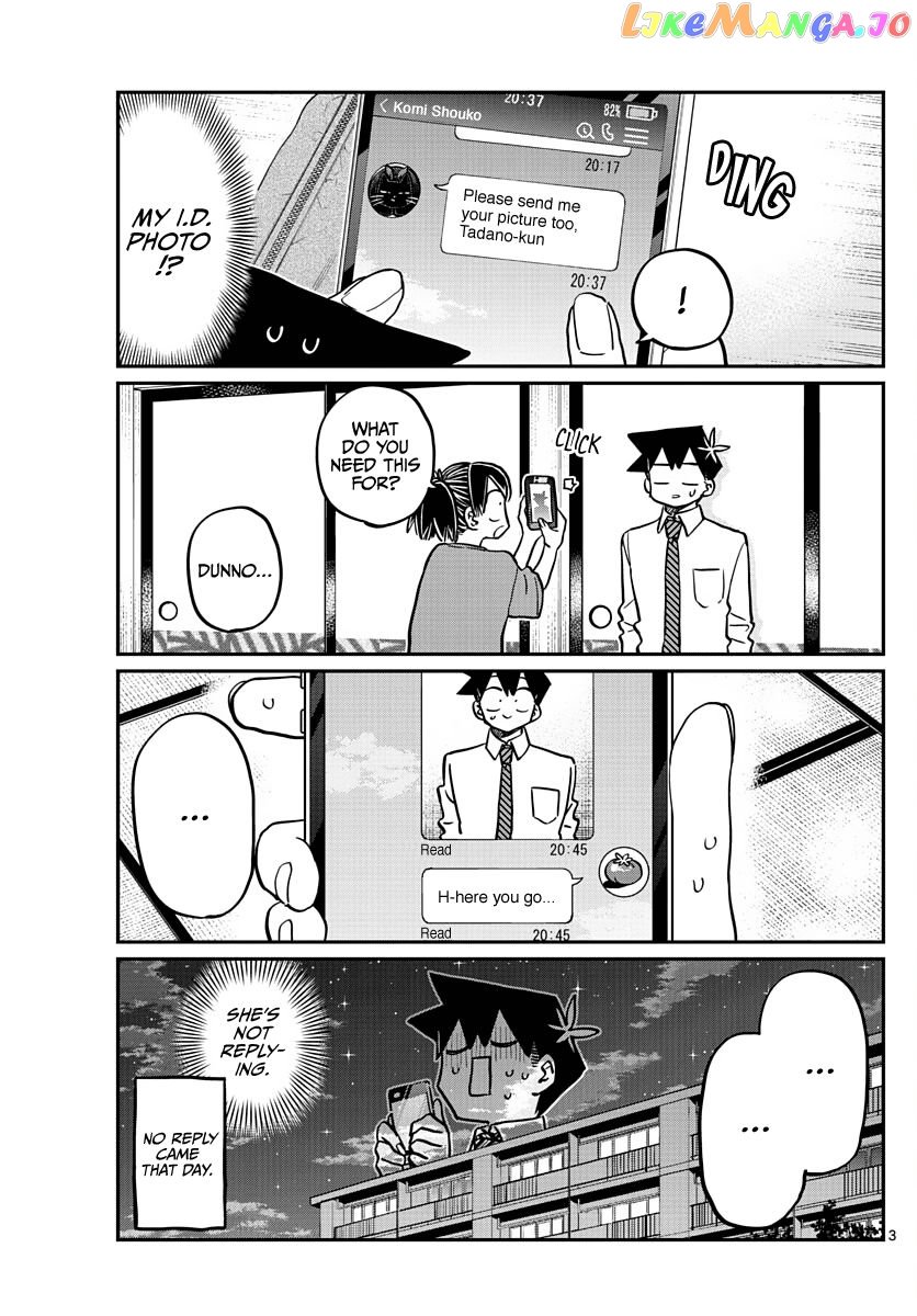 Komi-san wa Komyushou Desu chapter 355 - page 3