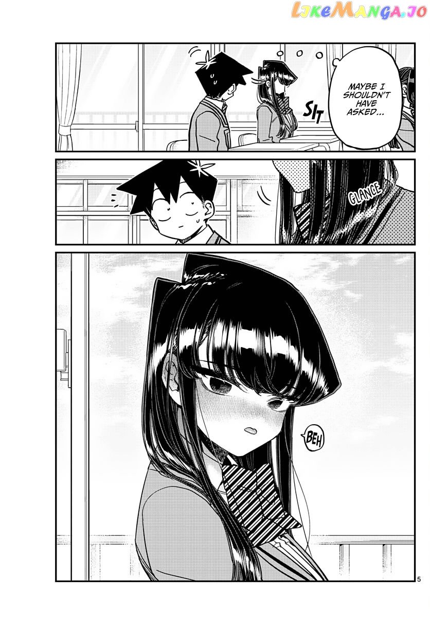 Komi-san wa Komyushou Desu chapter 355 - page 5