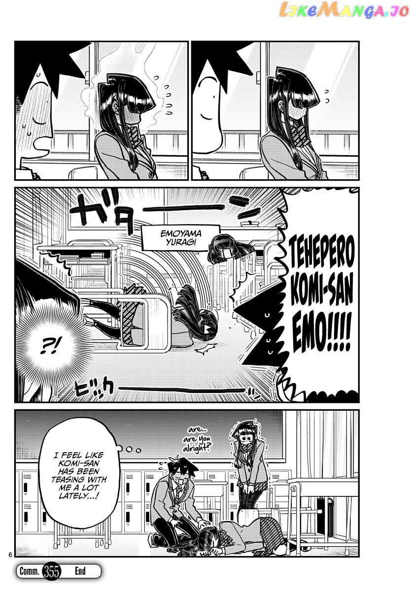 Komi-san wa Komyushou Desu chapter 355 - page 6