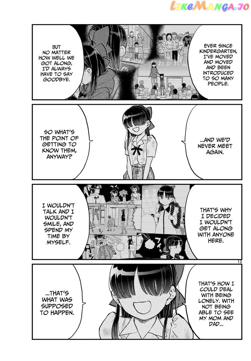 Komi-san wa Komyushou Desu chapter 172 - page 13