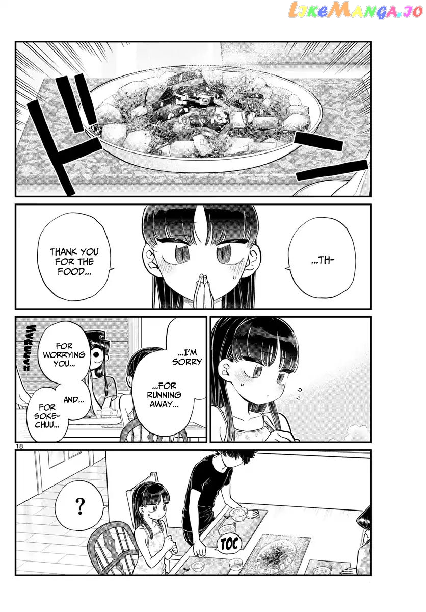 Komi-san wa Komyushou Desu chapter 172 - page 18