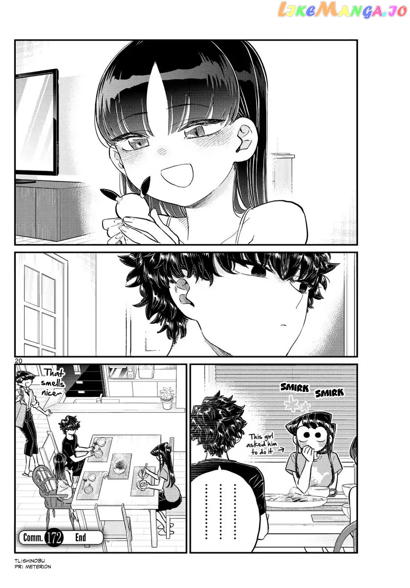 Komi-san wa Komyushou Desu chapter 172 - page 20