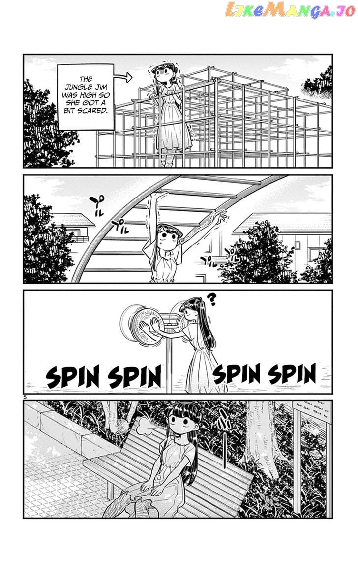 Komi-san wa Komyushou Desu chapter 44 - page 5