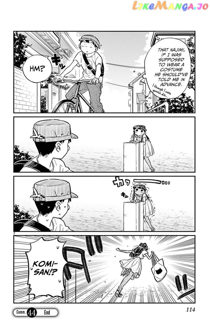 Komi-san wa Komyushou Desu chapter 44 - page 7