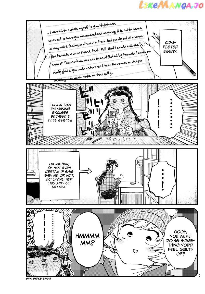 Komi-san wa Komyushou Desu chapter 100 - page 5