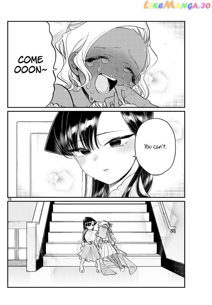 Komi-san wa Komyushou Desu chapter 228 - page 16