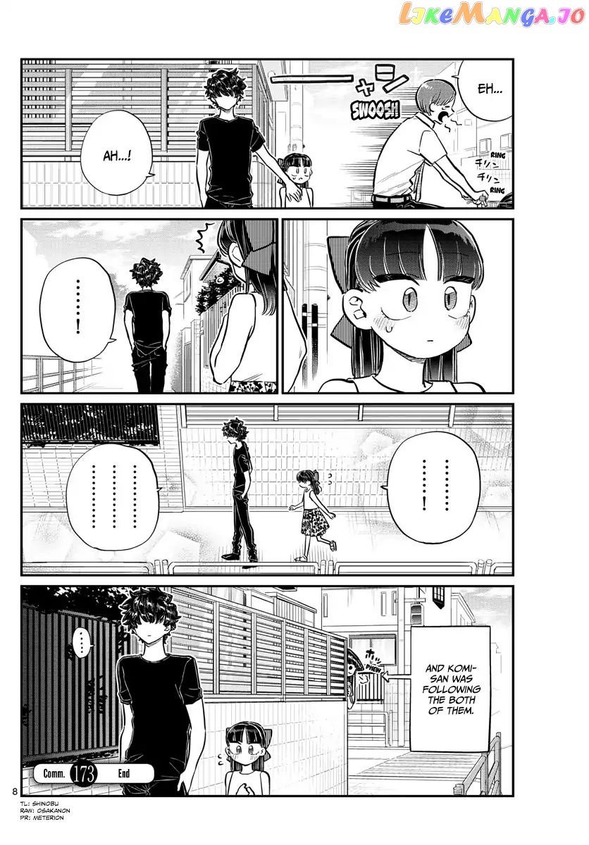 Komi-san wa Komyushou Desu chapter 173 - page 9