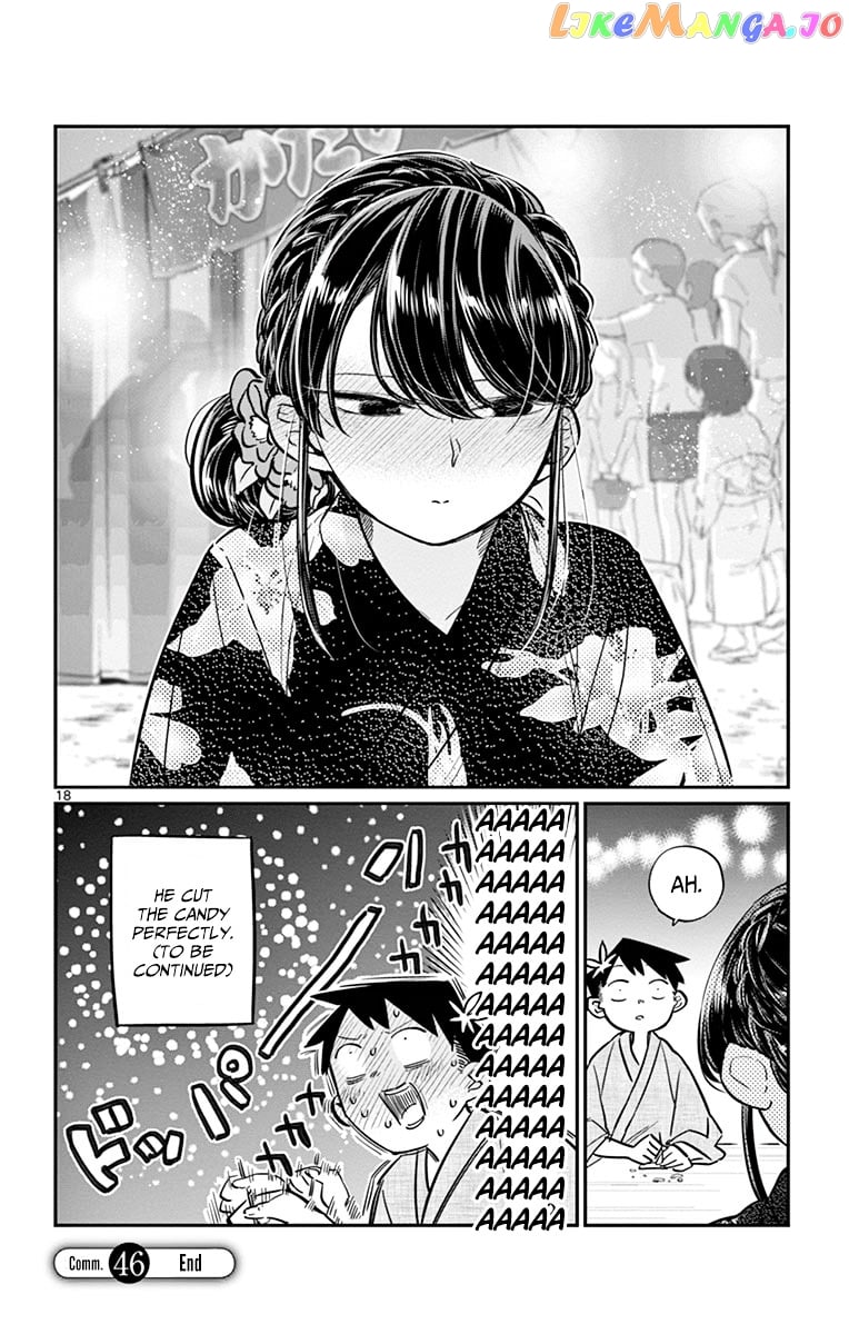 Komi-san wa Komyushou Desu chapter 46 - page 18