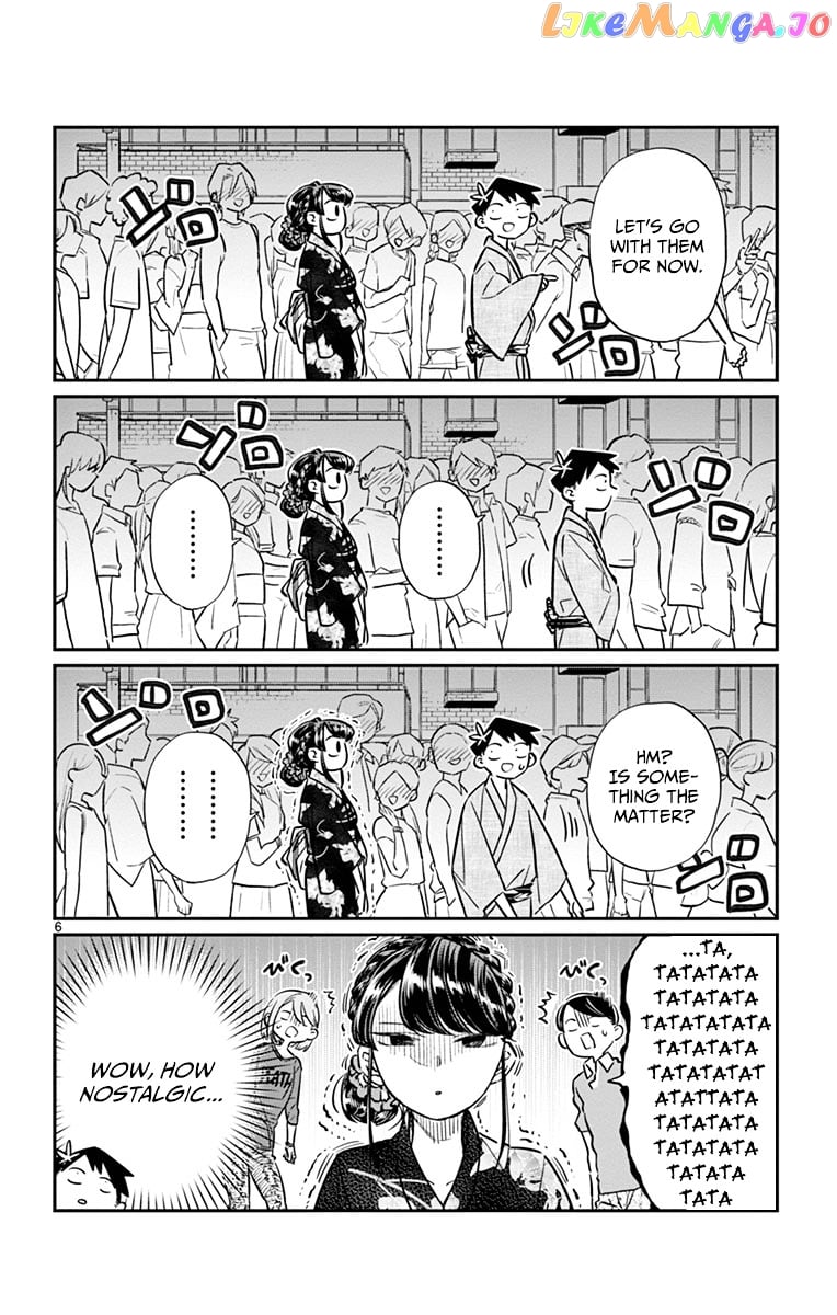 Komi-san wa Komyushou Desu chapter 46 - page 6