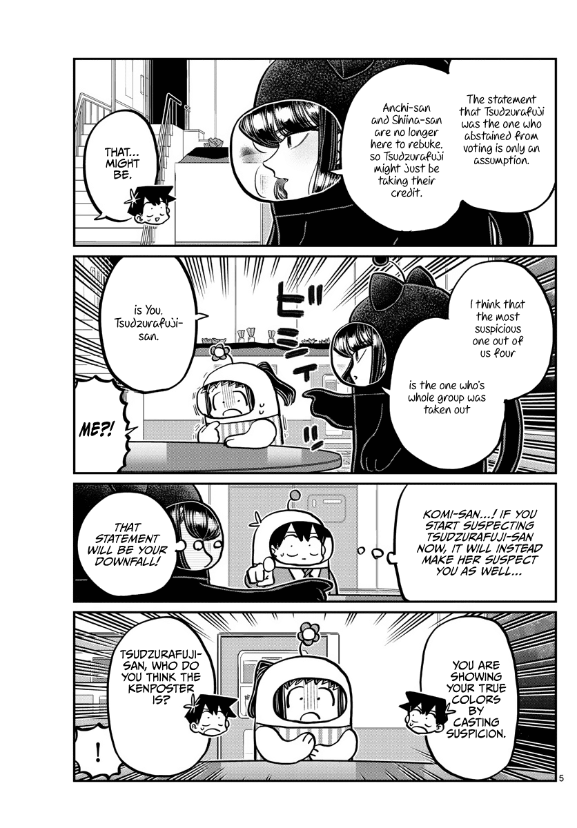 Komi-san wa Komyushou Desu chapter 358 - page 5