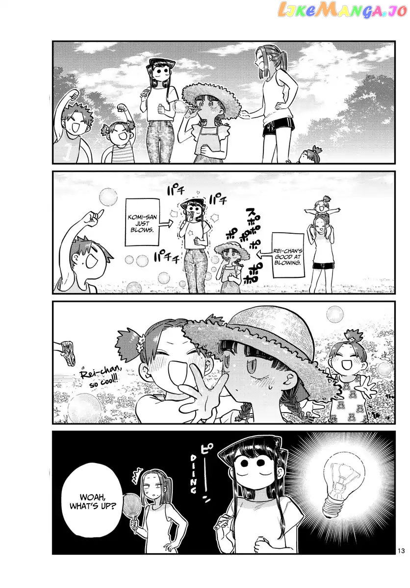 Komi-san wa Komyushou Desu chapter 175 - page 13