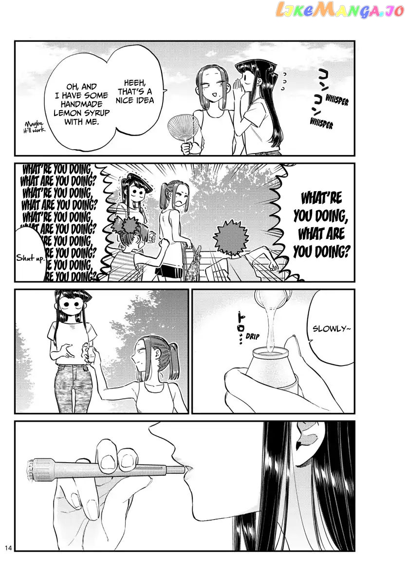 Komi-san wa Komyushou Desu chapter 175 - page 14