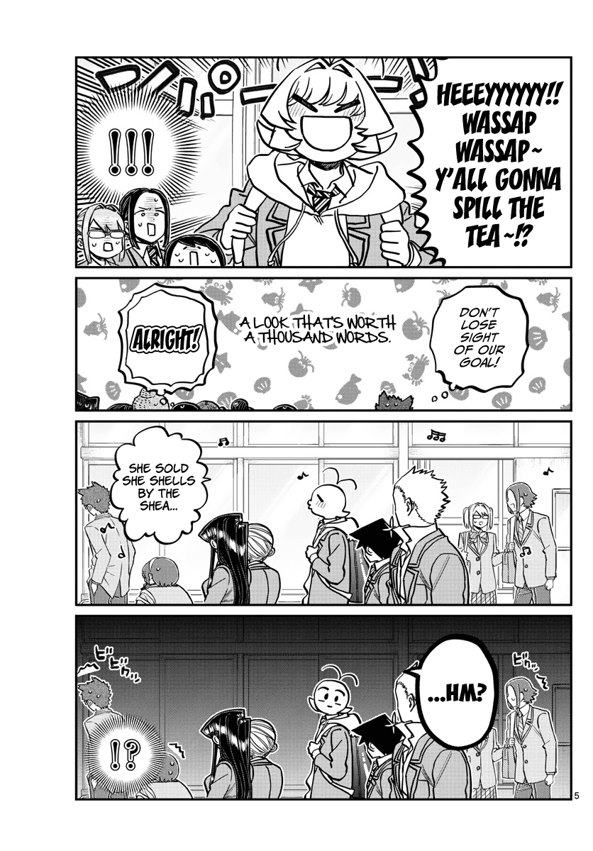 Komi-san wa Komyushou Desu chapter 306 - page 5