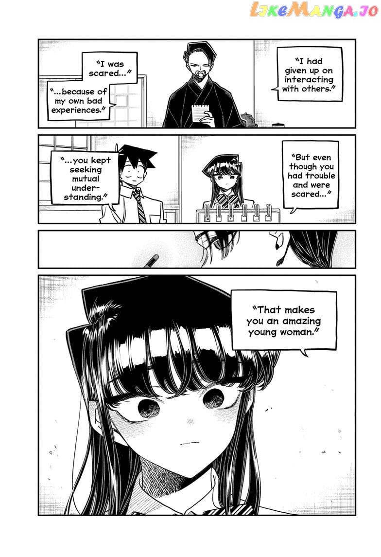 Komi-san wa Komyushou Desu chapter 417 - page 18