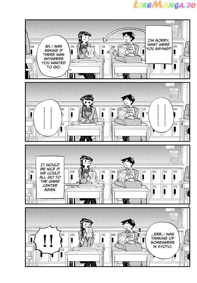 Komi-san wa Komyushou Desu chapter 103 - page 5