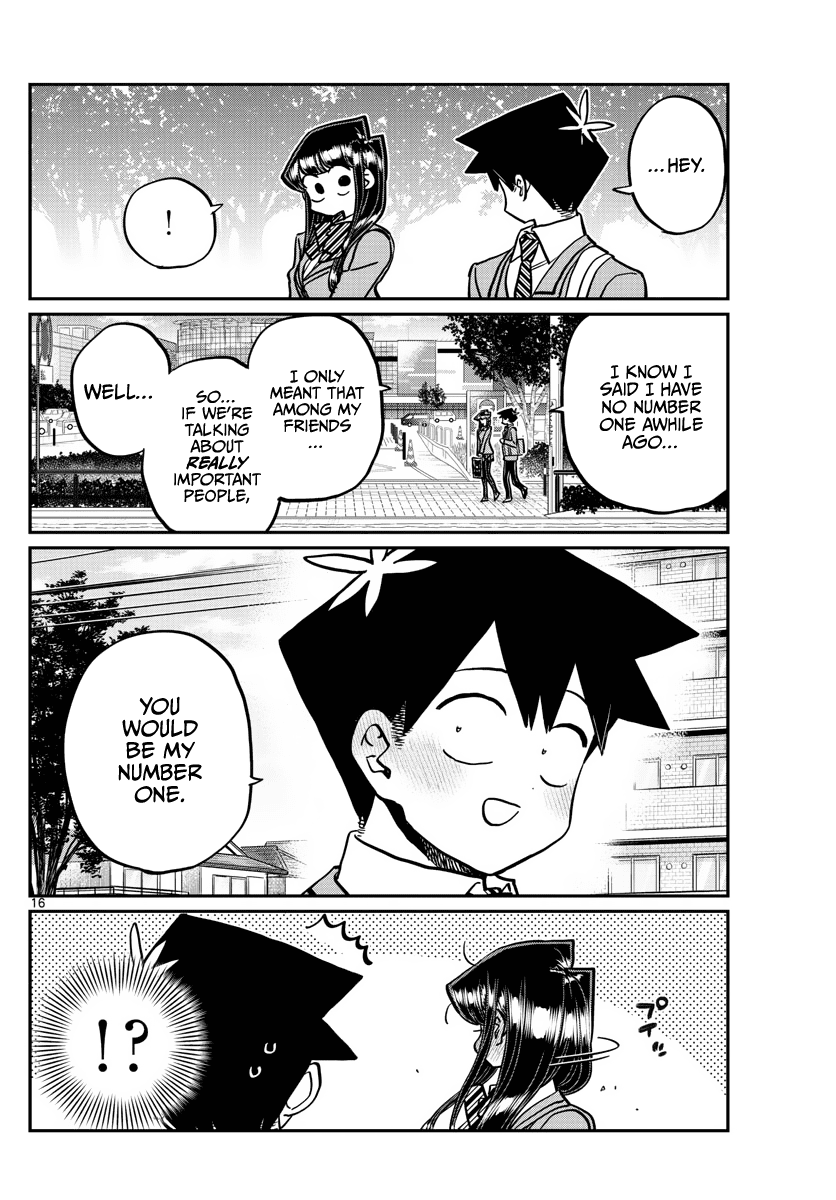 Komi-san wa Komyushou Desu chapter 359 - page 16