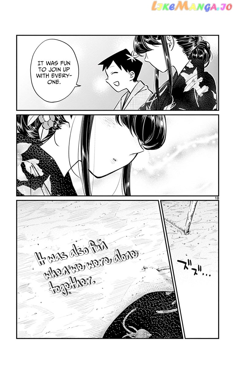 Komi-san wa Komyushou Desu chapter 47 - page 18