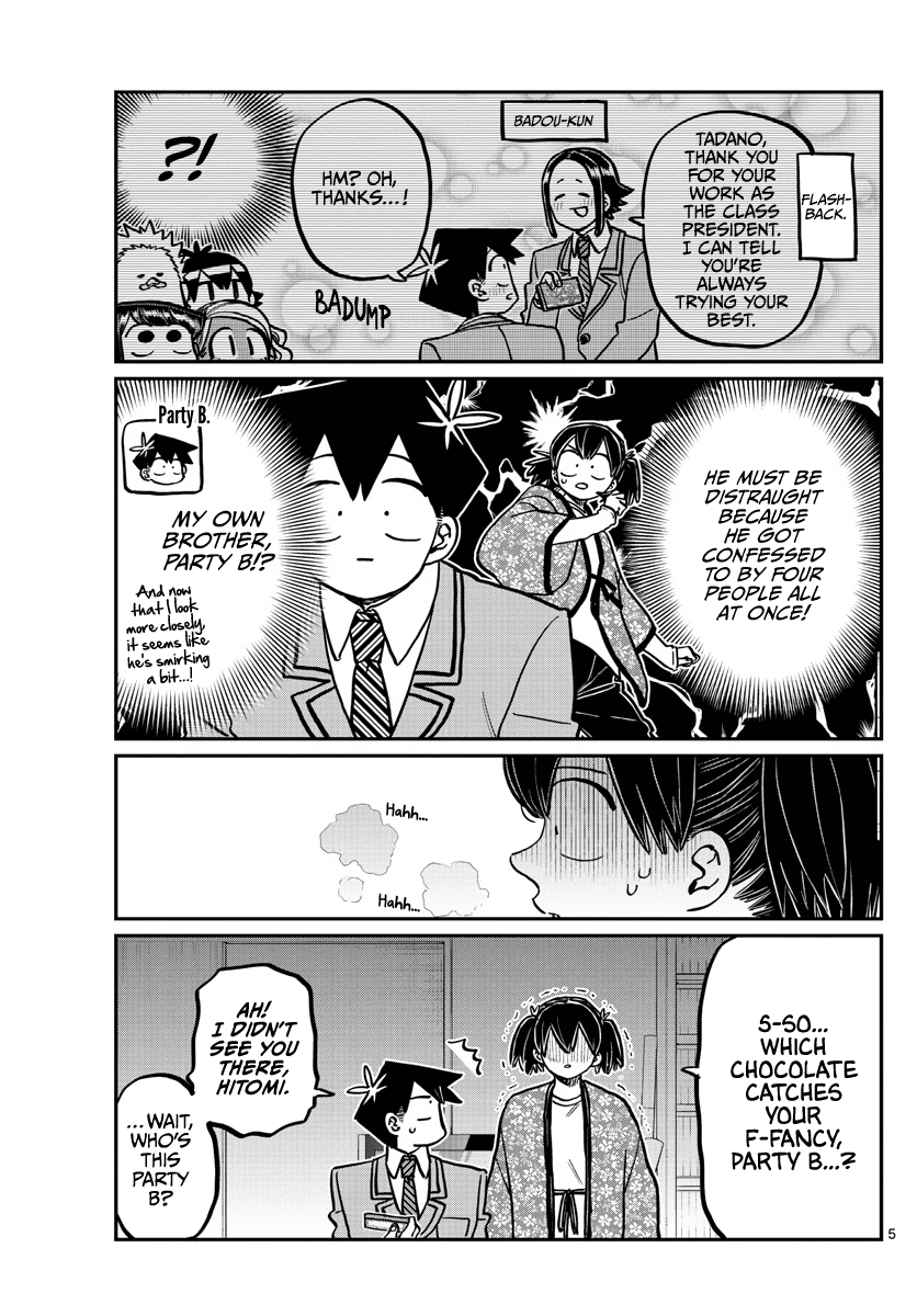 Komi-san wa Komyushou Desu chapter 307 - page 5