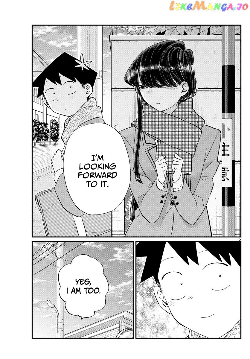 Komi-san wa Komyushou Desu chapter 103.2 - page 5