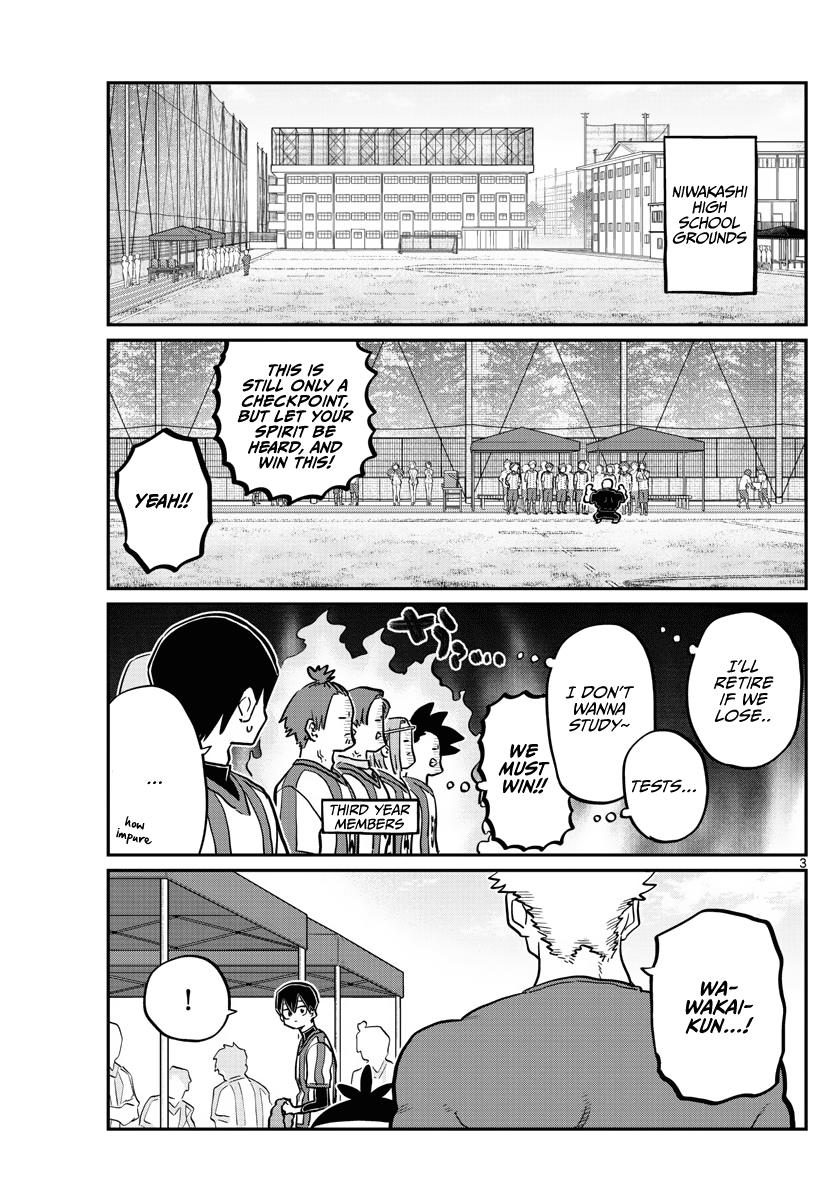 Komi-san wa Komyushou Desu chapter 360 - page 3