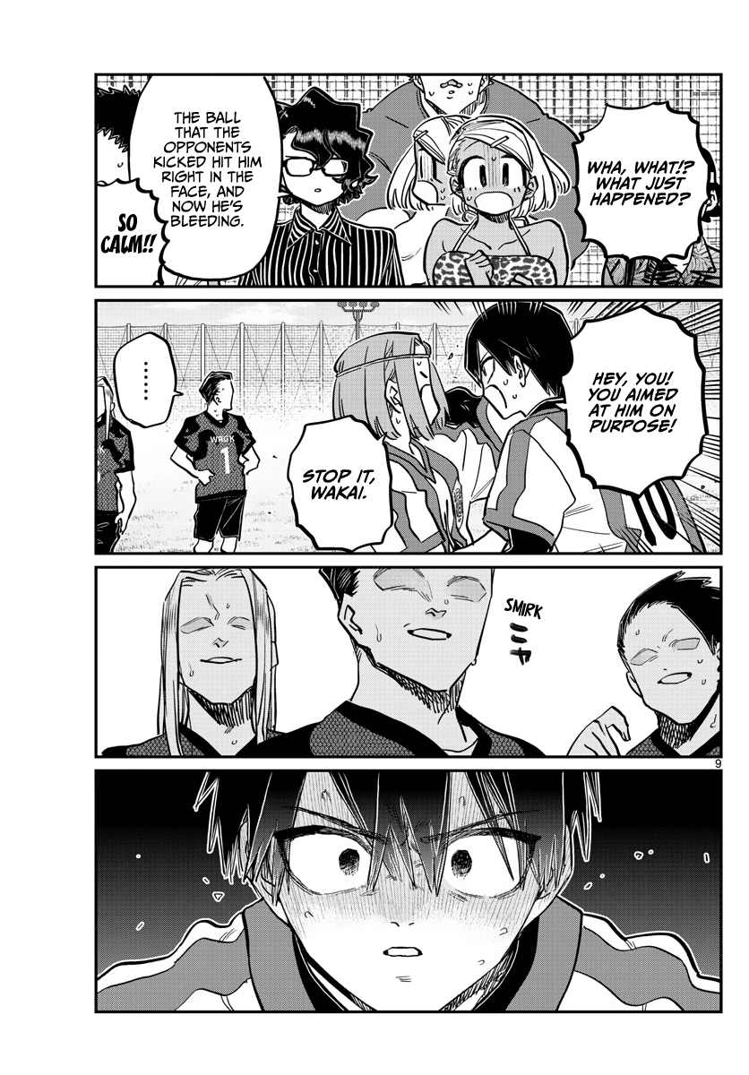 Komi-san wa Komyushou Desu chapter 360 - page 9