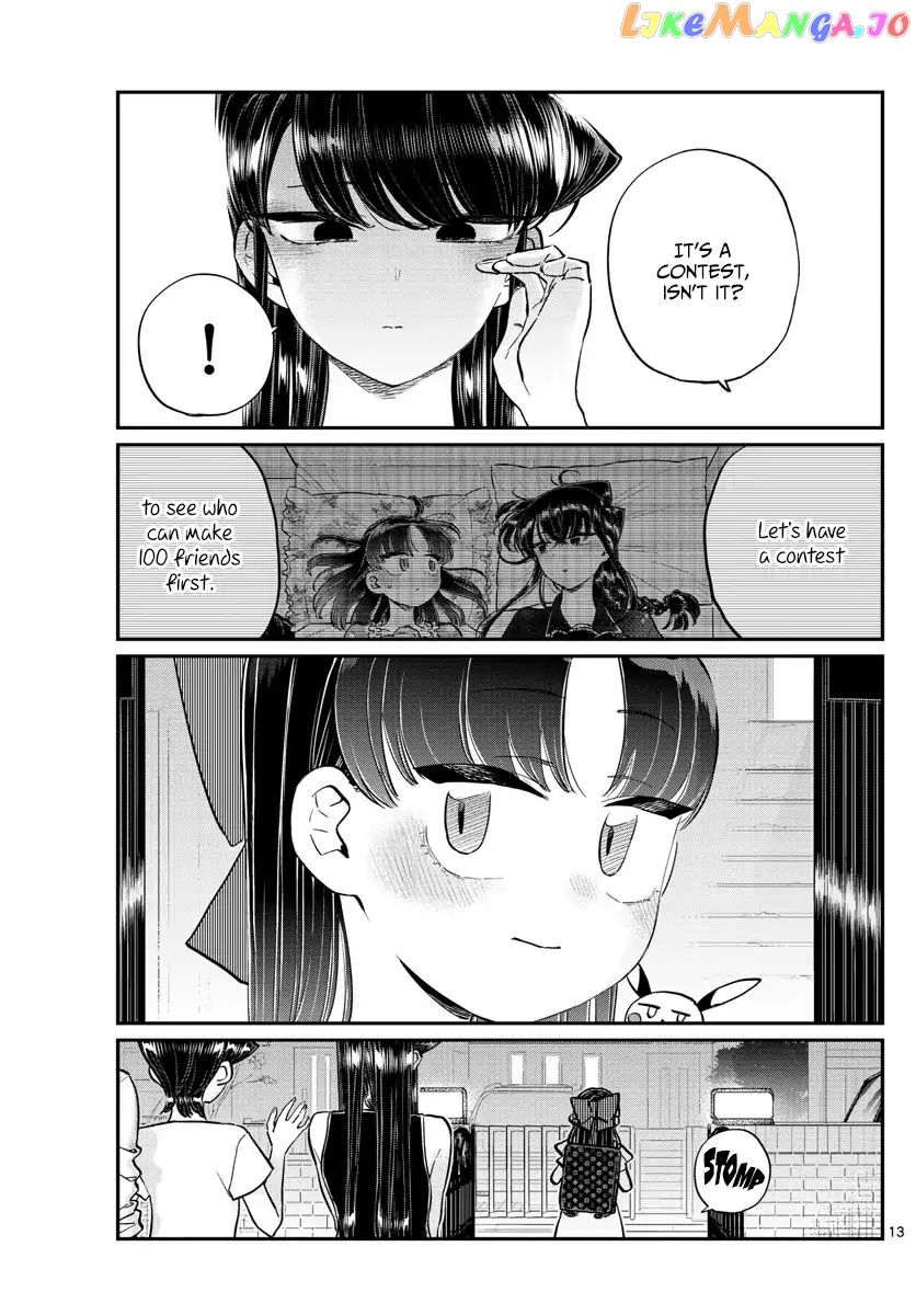 Komi-san wa Komyushou Desu chapter 177 - page 13