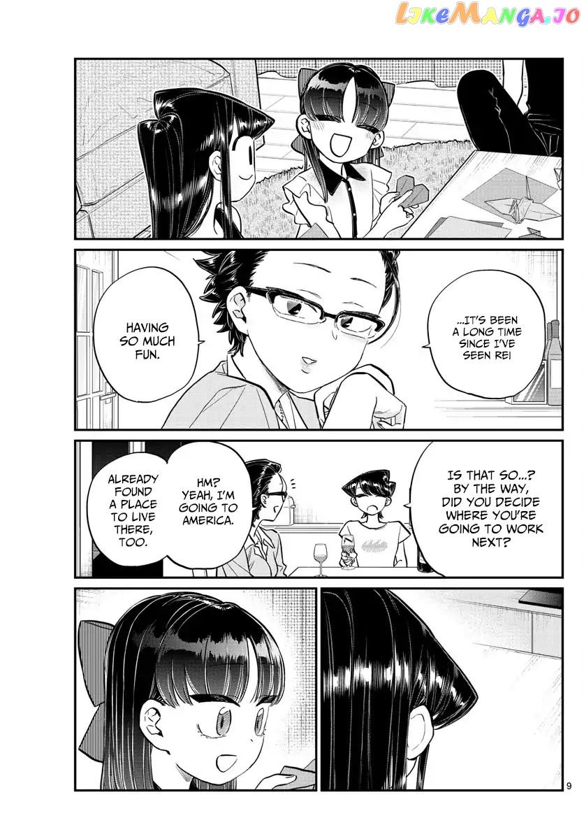 Komi-san wa Komyushou Desu chapter 177 - page 9