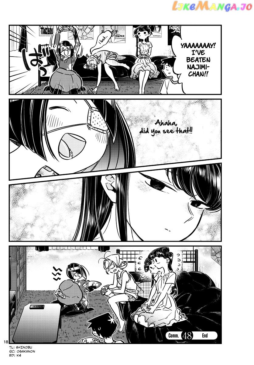 Komi-san wa Komyushou Desu chapter 48 - page 18