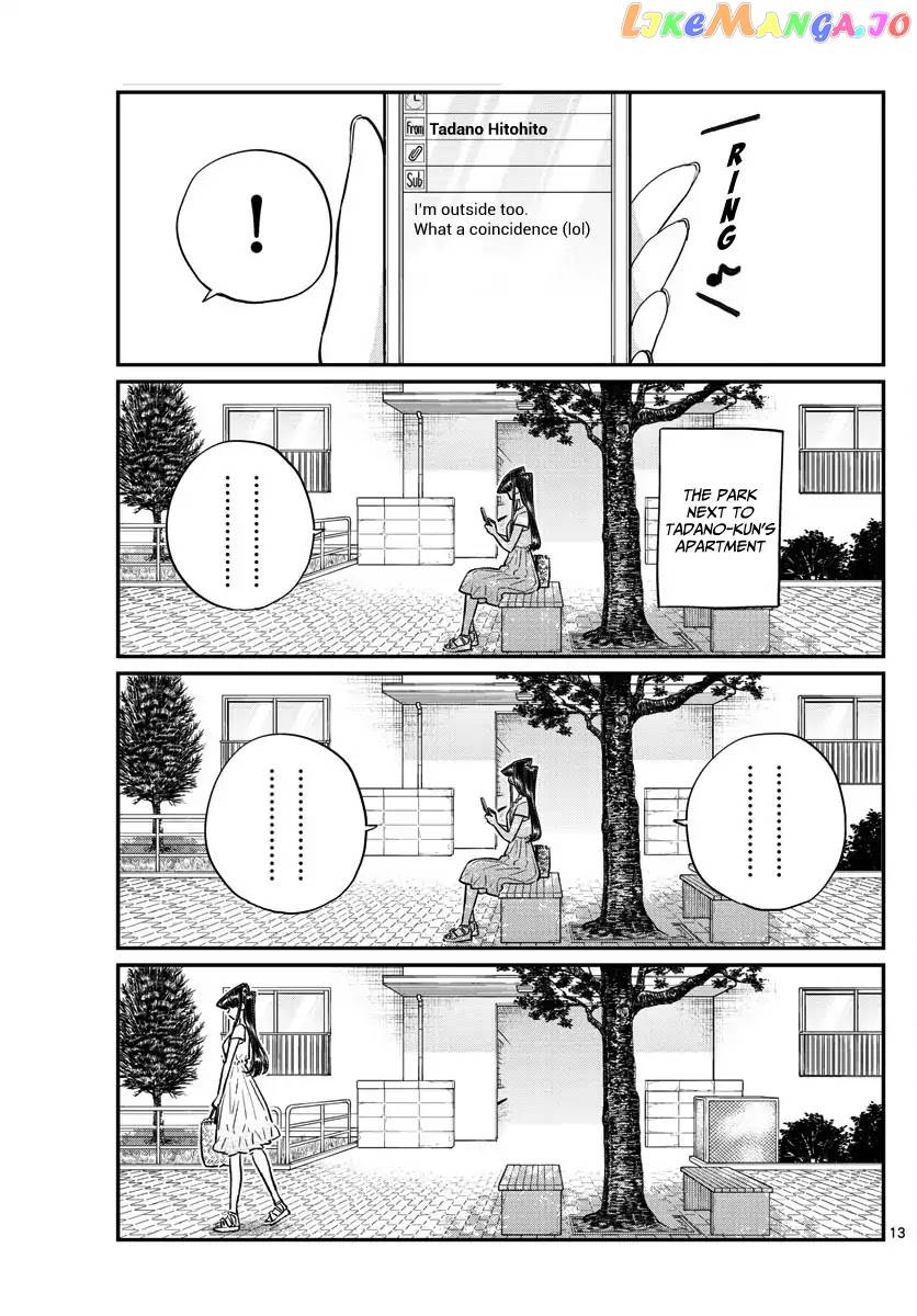 Komi-san wa Komyushou Desu chapter 178 - page 13