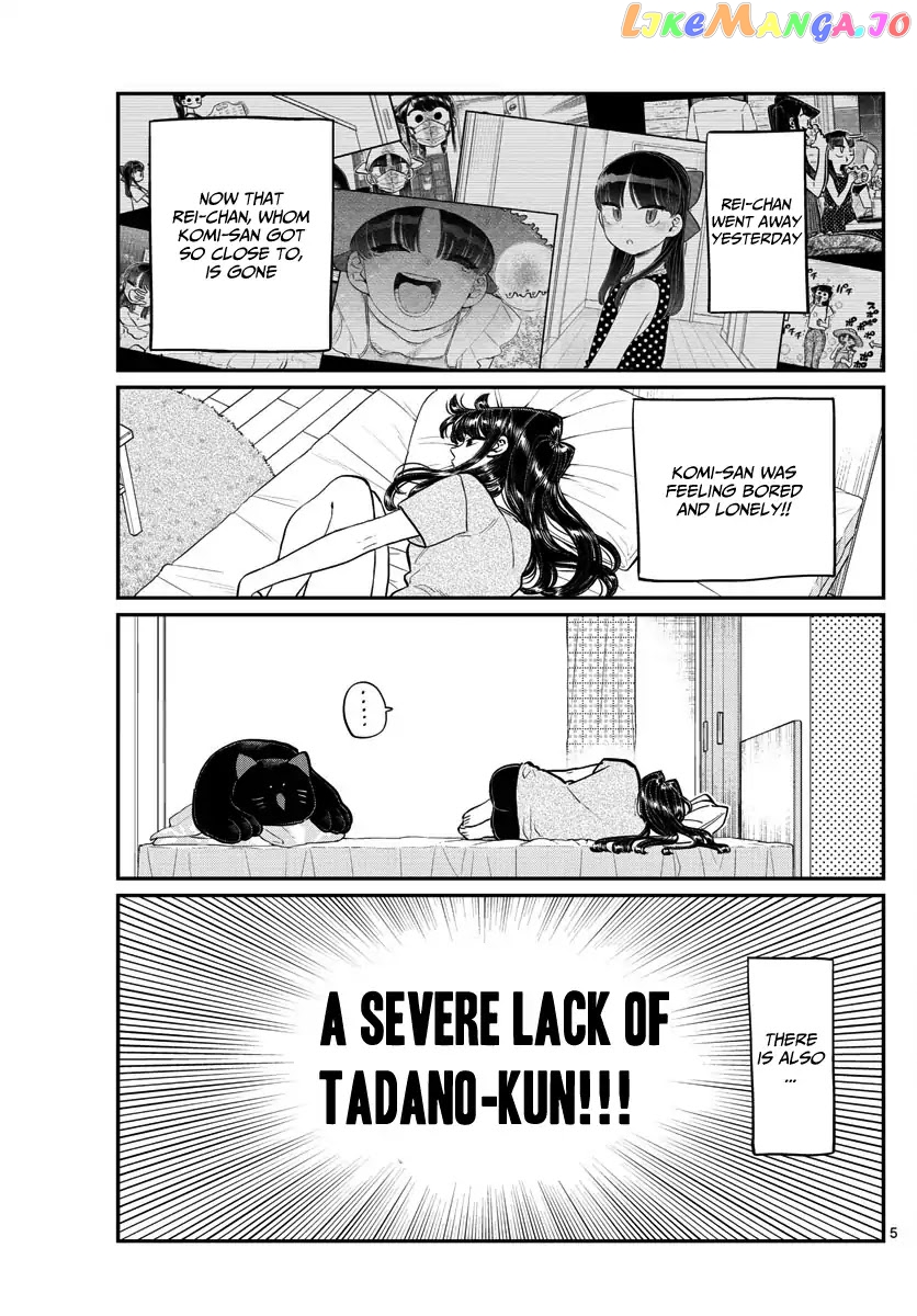 Komi-san wa Komyushou Desu chapter 178 - page 5