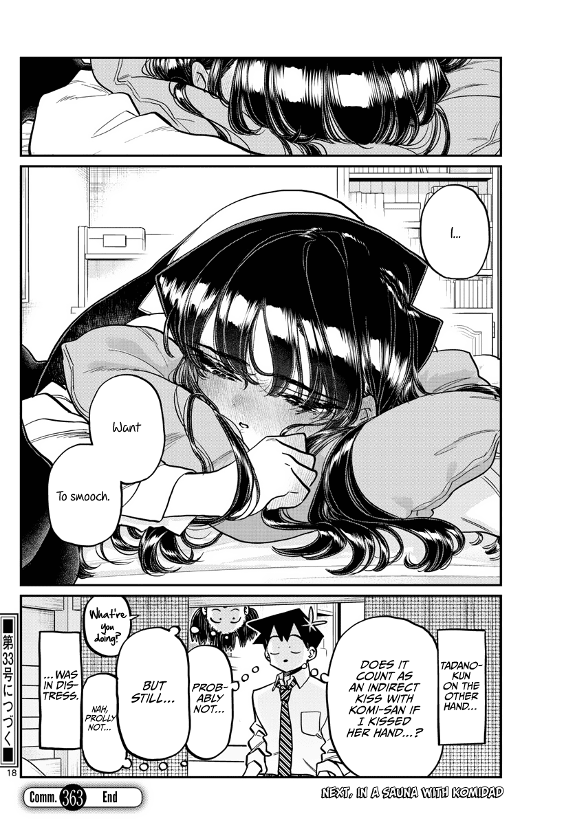 Komi-san wa Komyushou Desu chapter 363 - page 9