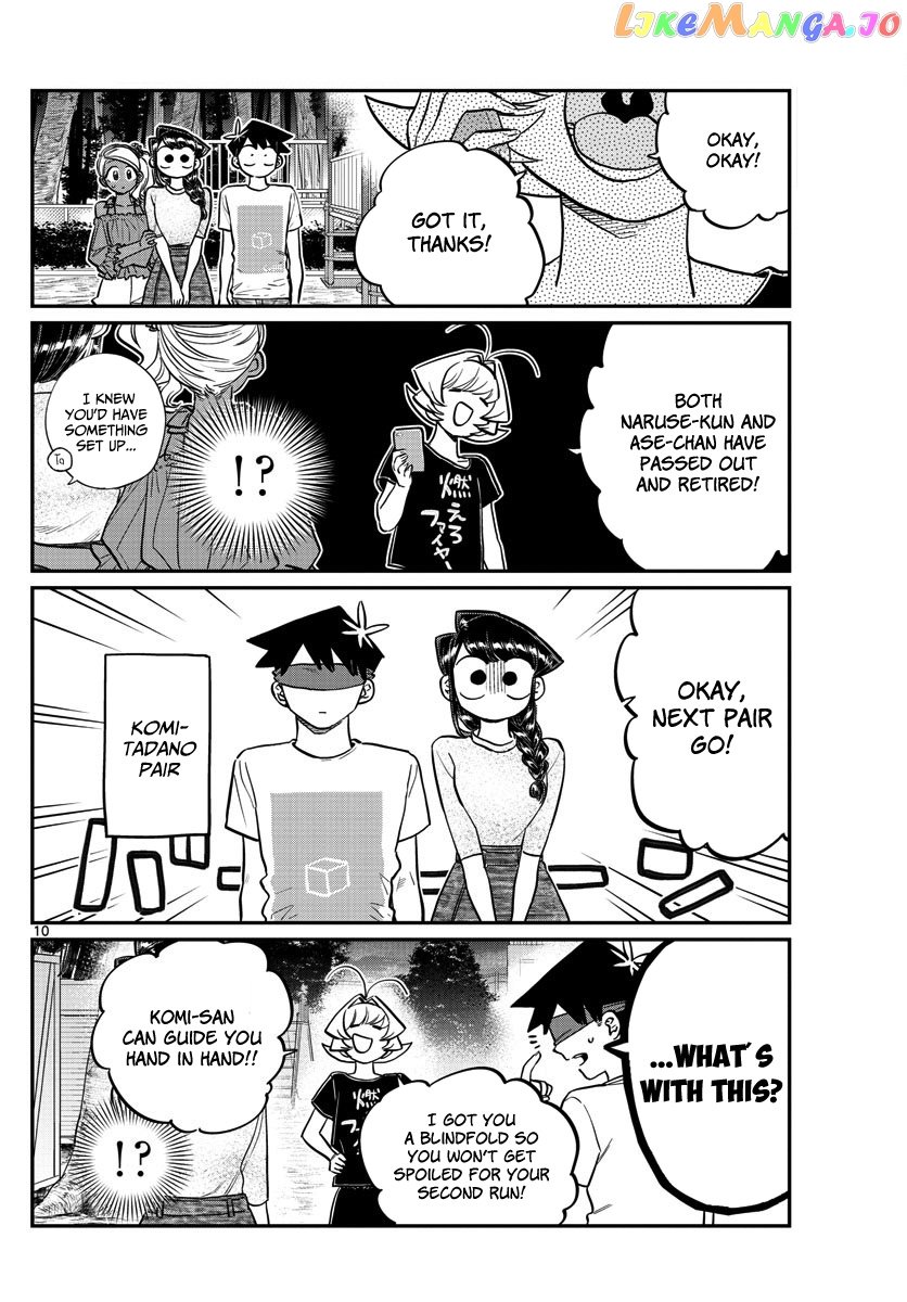 Komi-san wa Komyushou Desu chapter 180 - page 10