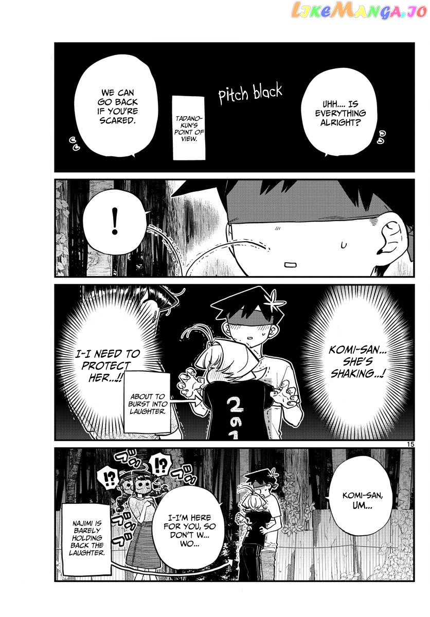 Komi-san wa Komyushou Desu chapter 180 - page 15