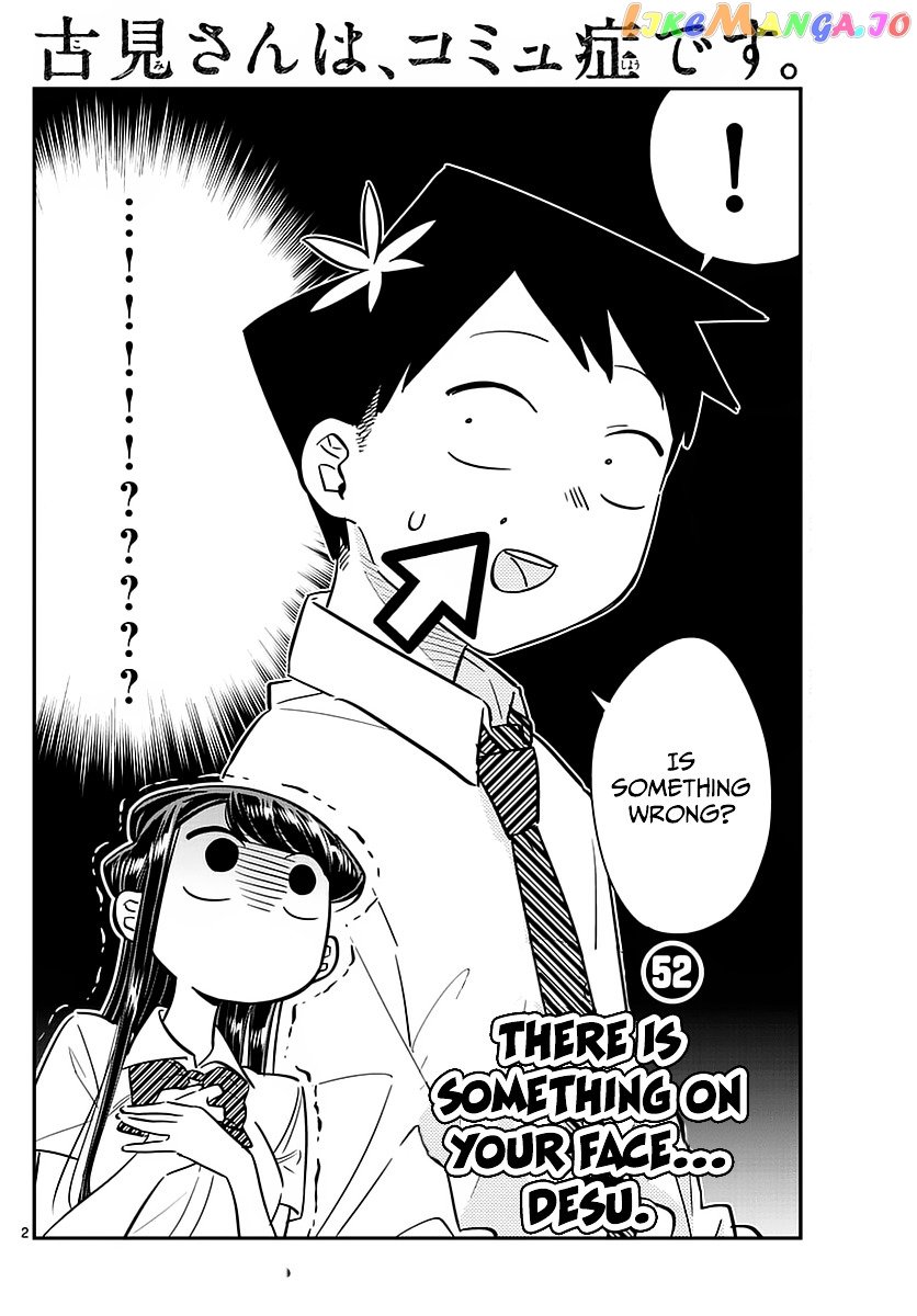 Komi-san wa Komyushou Desu chapter 52 - page 2