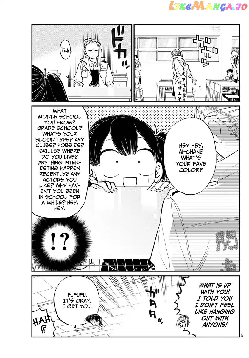 Komi-san wa Komyushou Desu chapter 182 - page 5